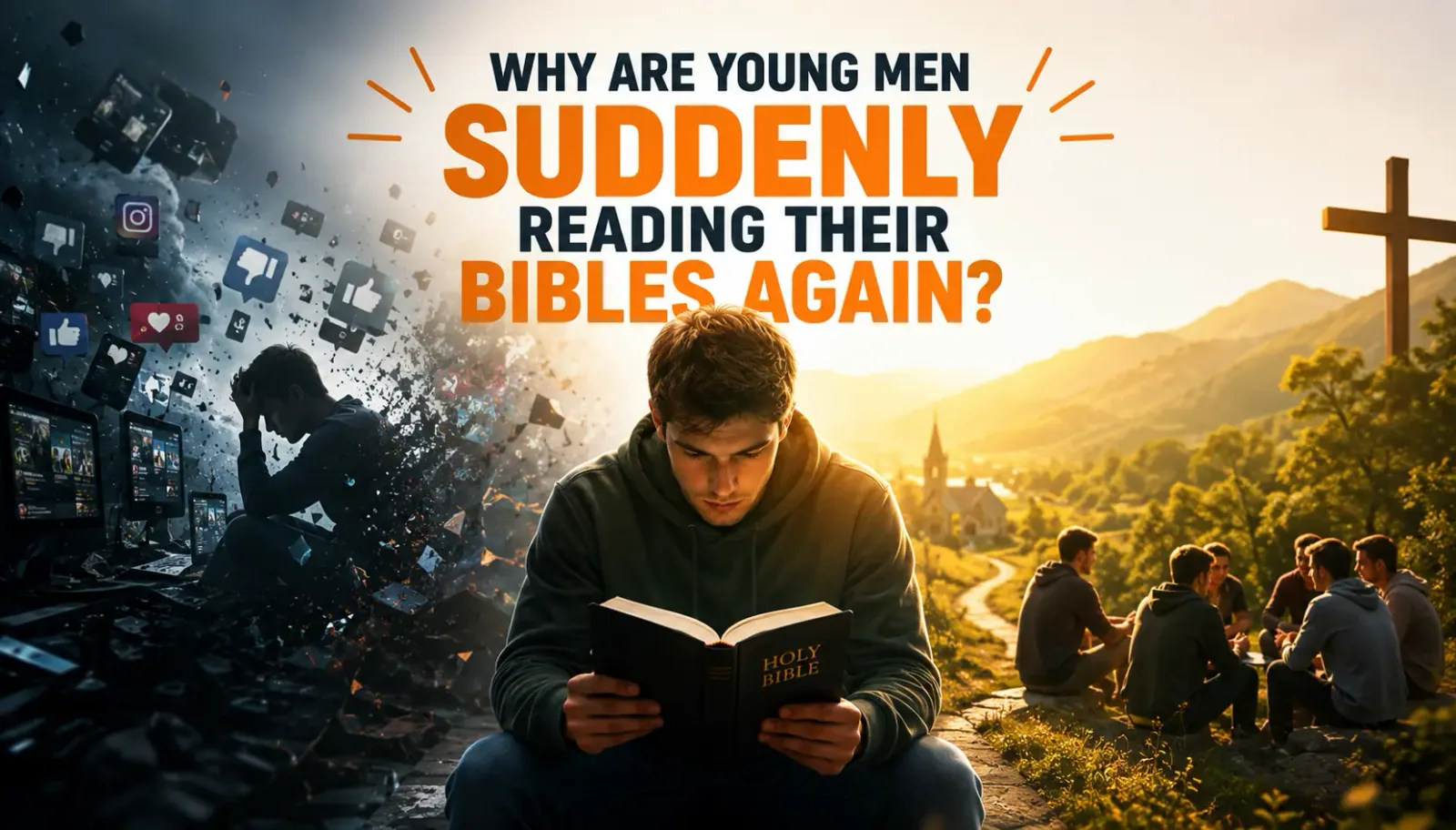 Why Are Young Men Suddenly Reading Their Bibles Again?