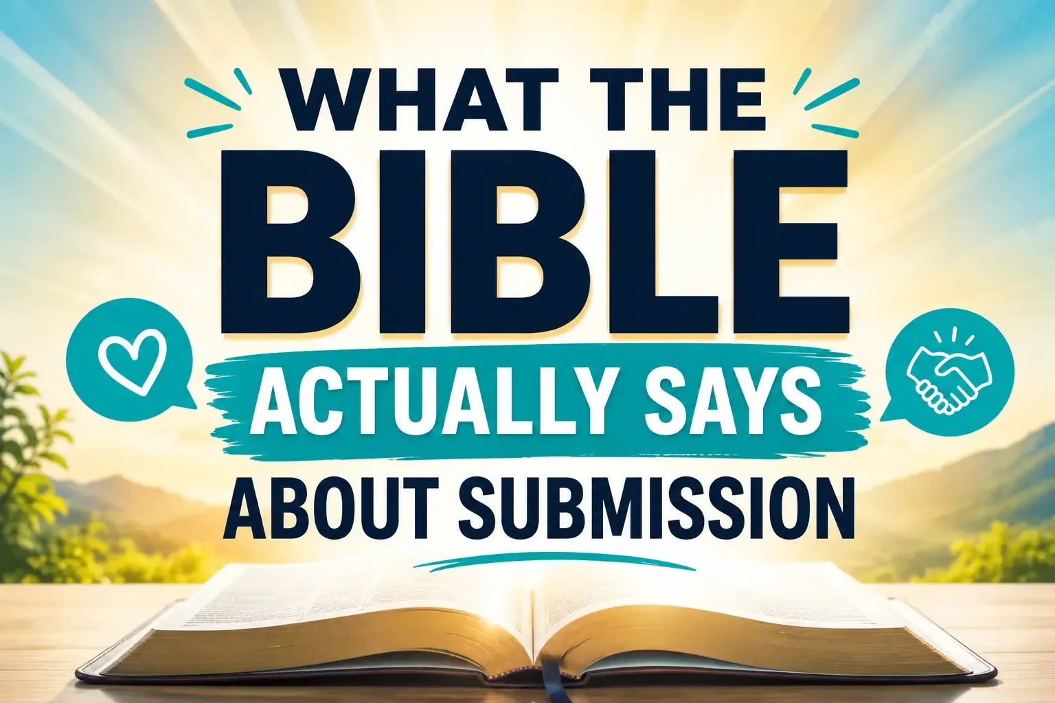 What the Bible Actually Says About Submission