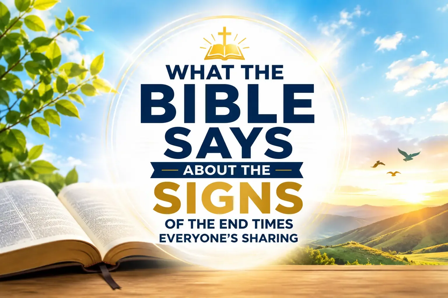 What the Bible Says About the "Signs of the End Times" Everyone's Sharing