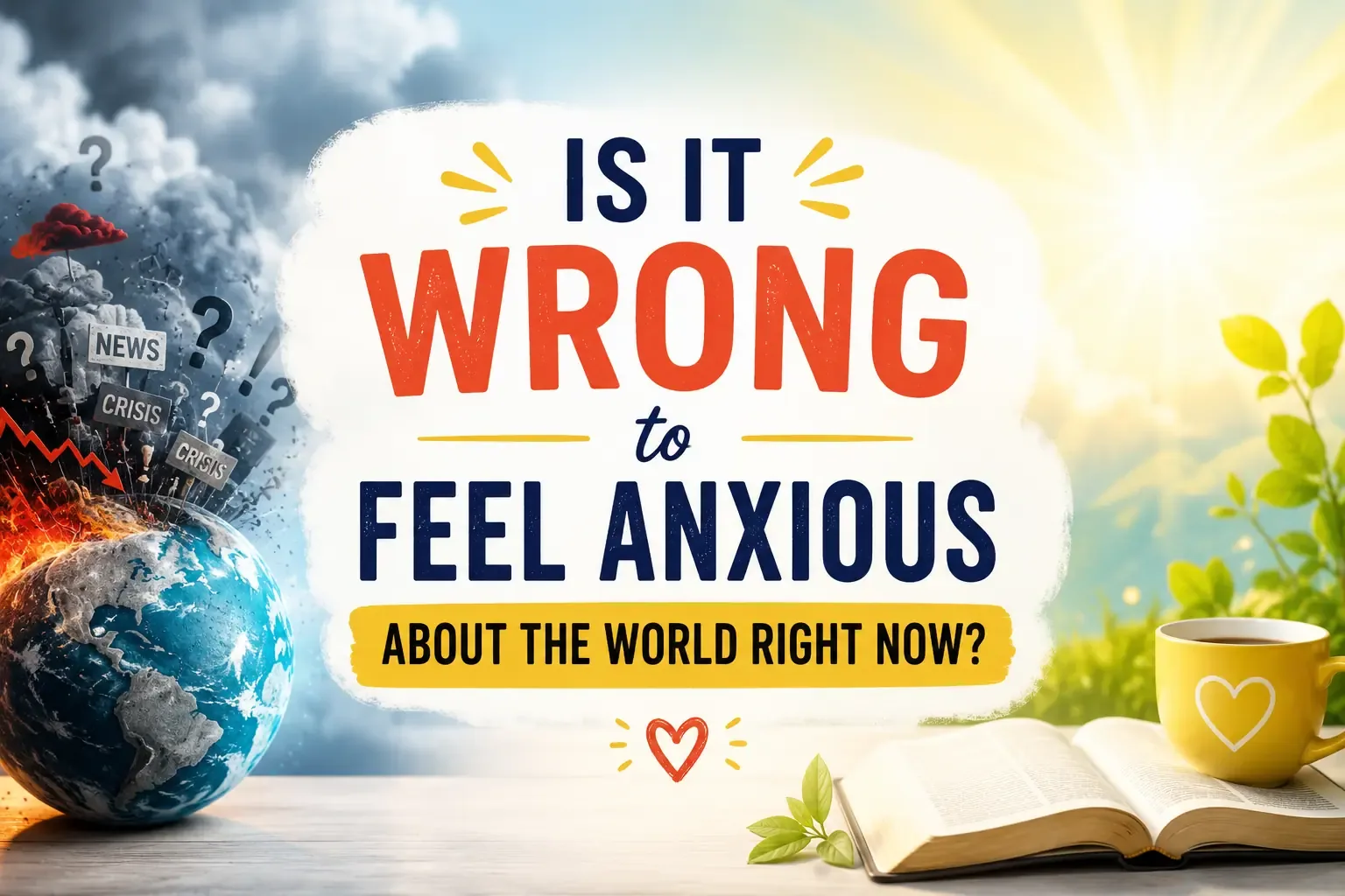 Is It Wrong to Feel Anxious About the World Right Now?