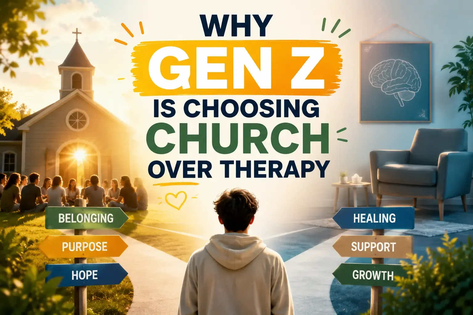 Why Gen Z Is Choosing Church Over Therapy