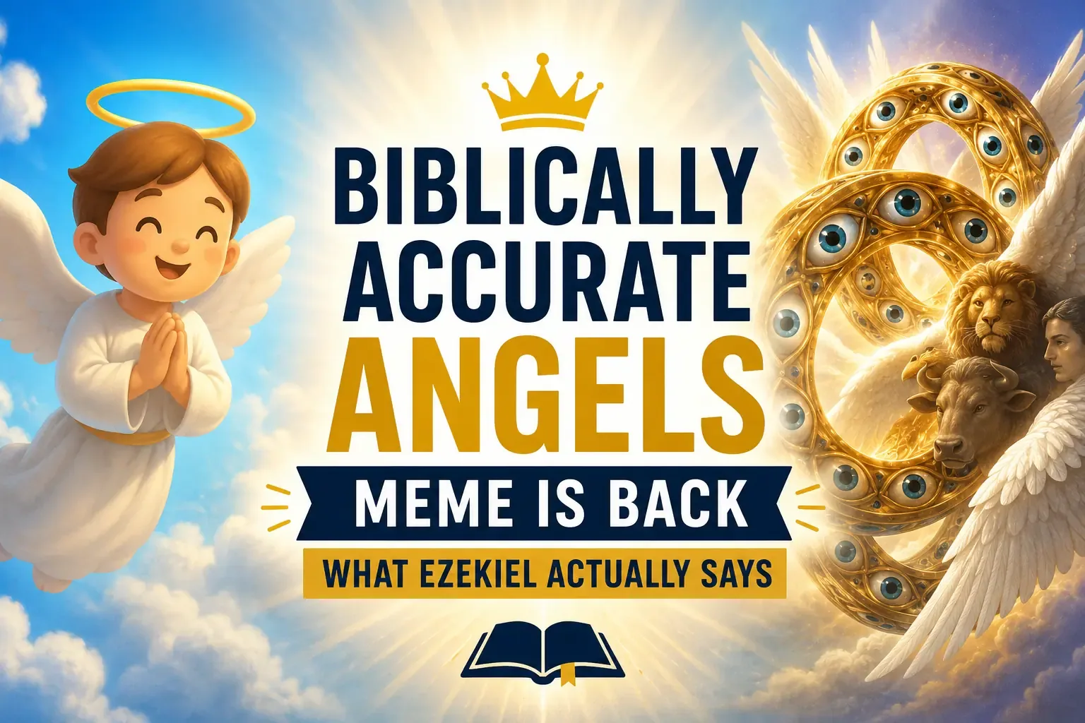 The "Biblically Accurate Angels" Meme Is Back — What Ezekiel Actually Says