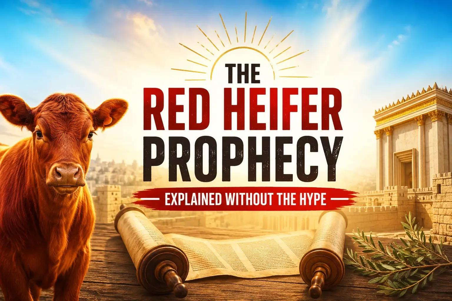 The Red Heifer Prophecy, Explained Without the Hype