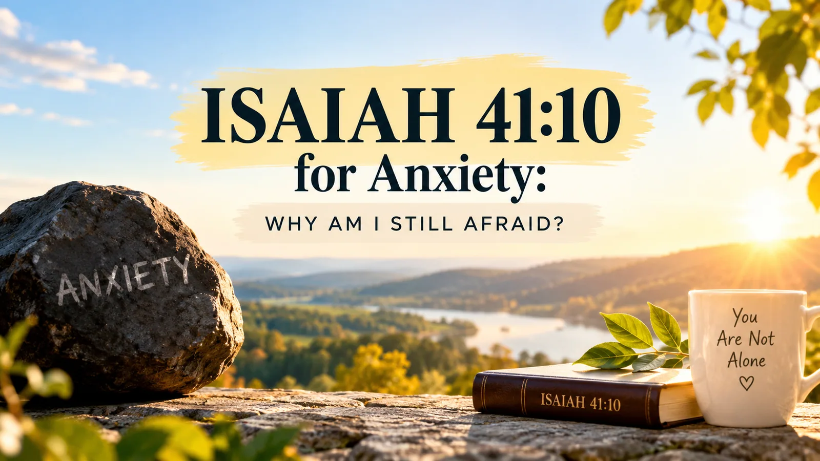 Isaiah 41:10 for Anxiety: Why Am I Still Afraid?