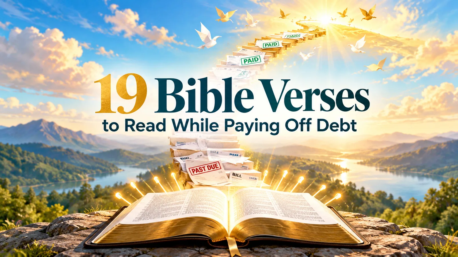 19 Bible Verses to Read While Paying Off Debt